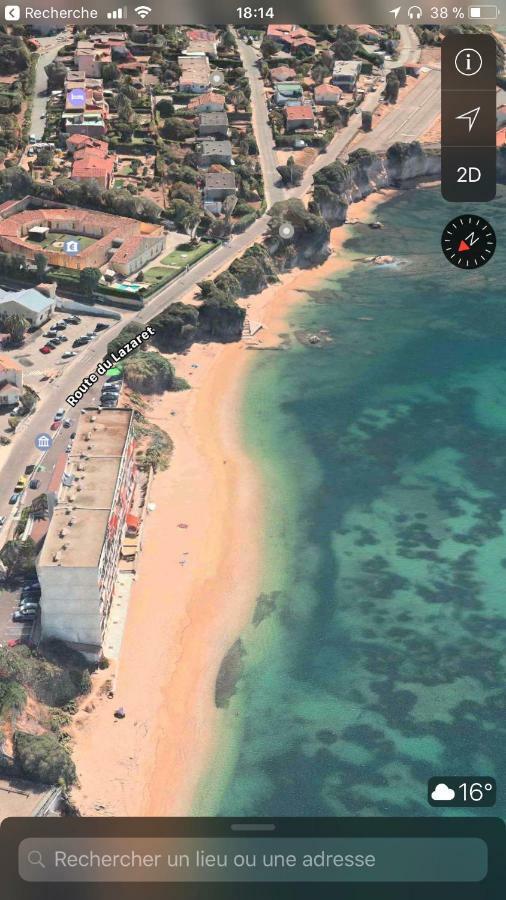 Studio Pieds Dans L'Eau أجاكسيو المظهر الخارجي الصورة